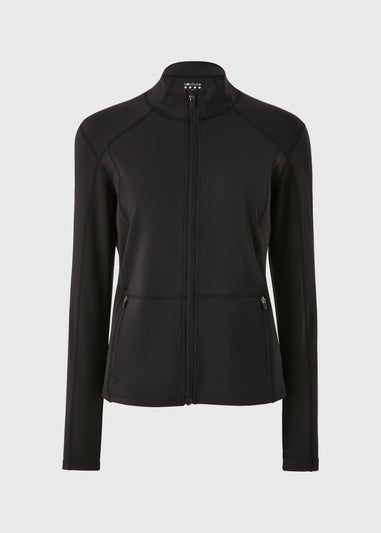 Souluxe Black Zip Through Jacket