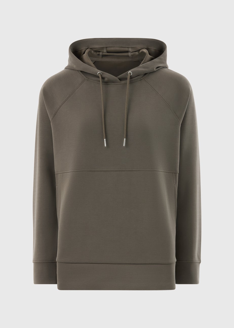 Souluxe Brown Longline Hoodie