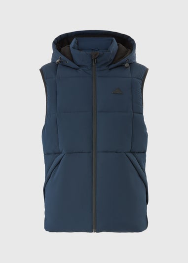 Blue Padded Gilet