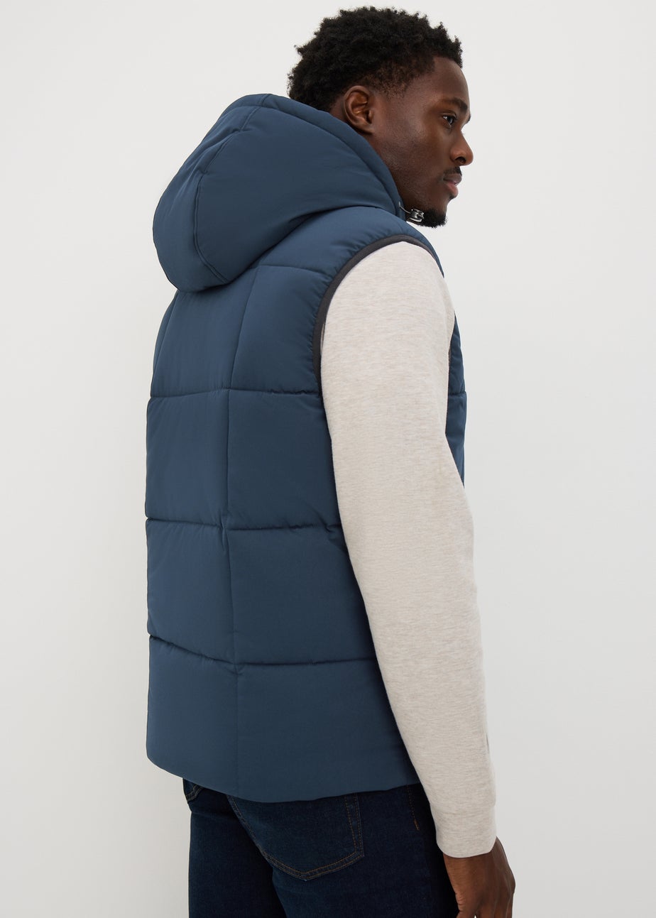 Blue Padded Gilet