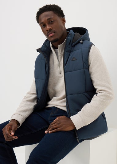 Blue Padded Gilet