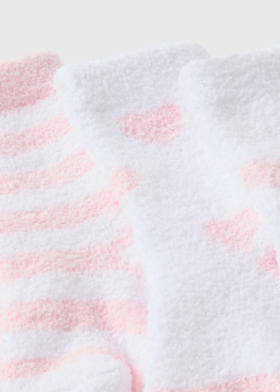 Baby Pink Cosy Socks (Newborn-24mths)