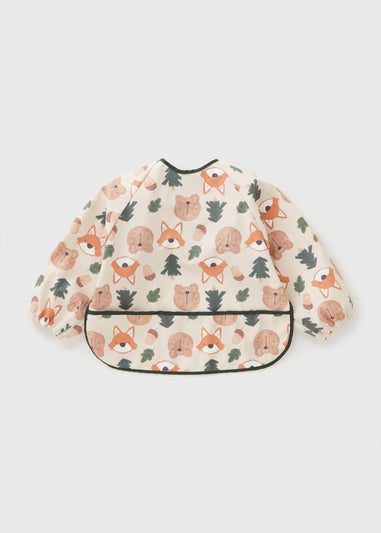 Baby Green Forest Coverall Bib