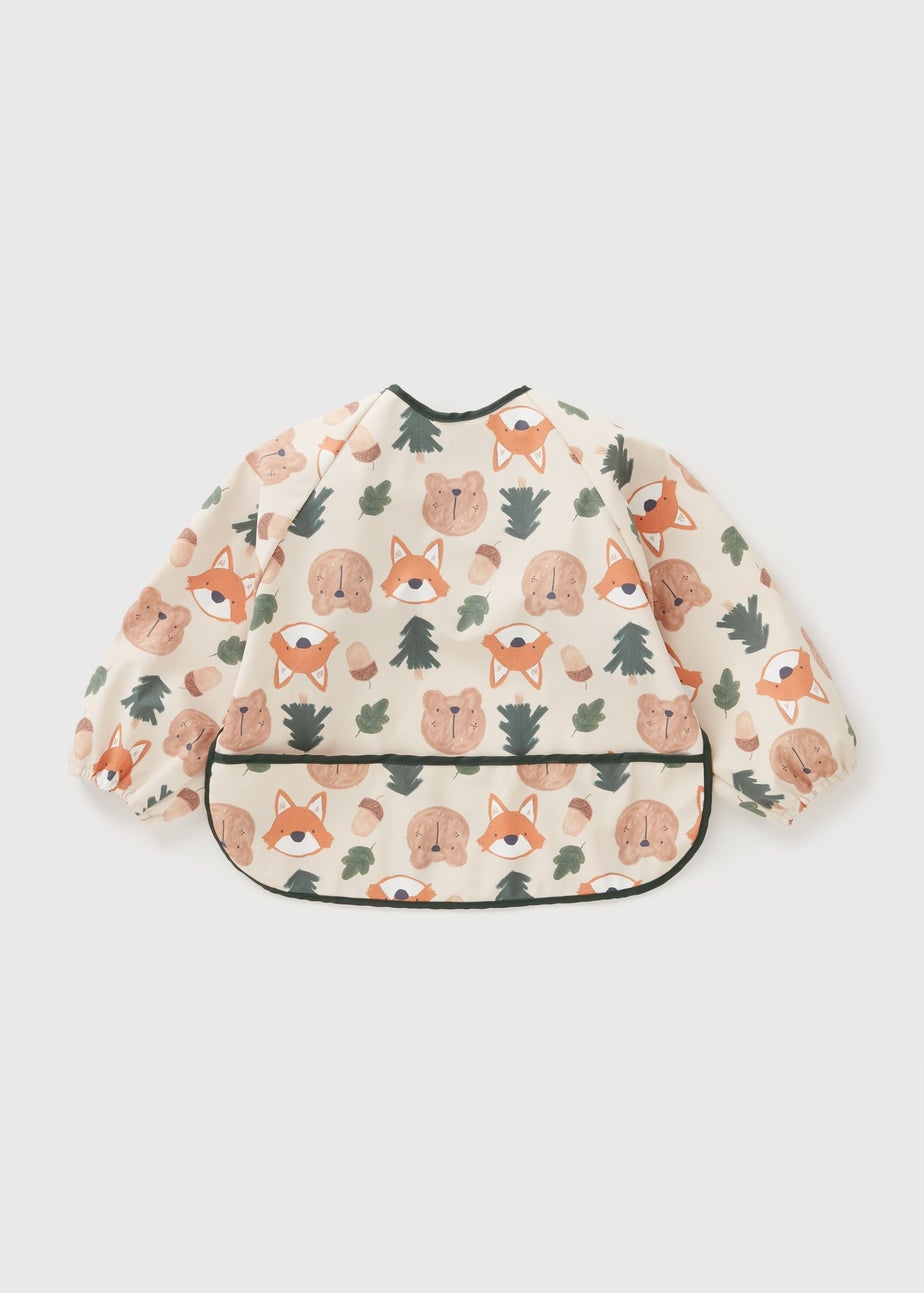 Baby Green Forest Coverall Bib