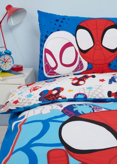 Spidey and His Amazing Friends Blue Bed Set