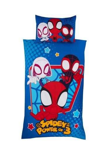 Spidey and His Amazing Friends Blue Bed Set