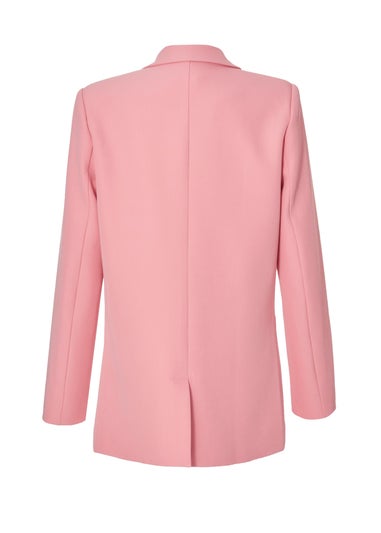 Quiz Coral Woven Blazer