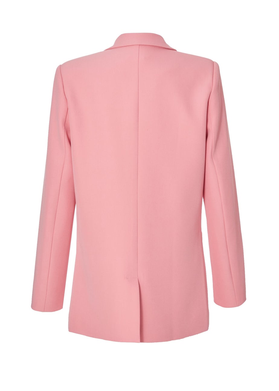 Quiz Coral Woven Blazer