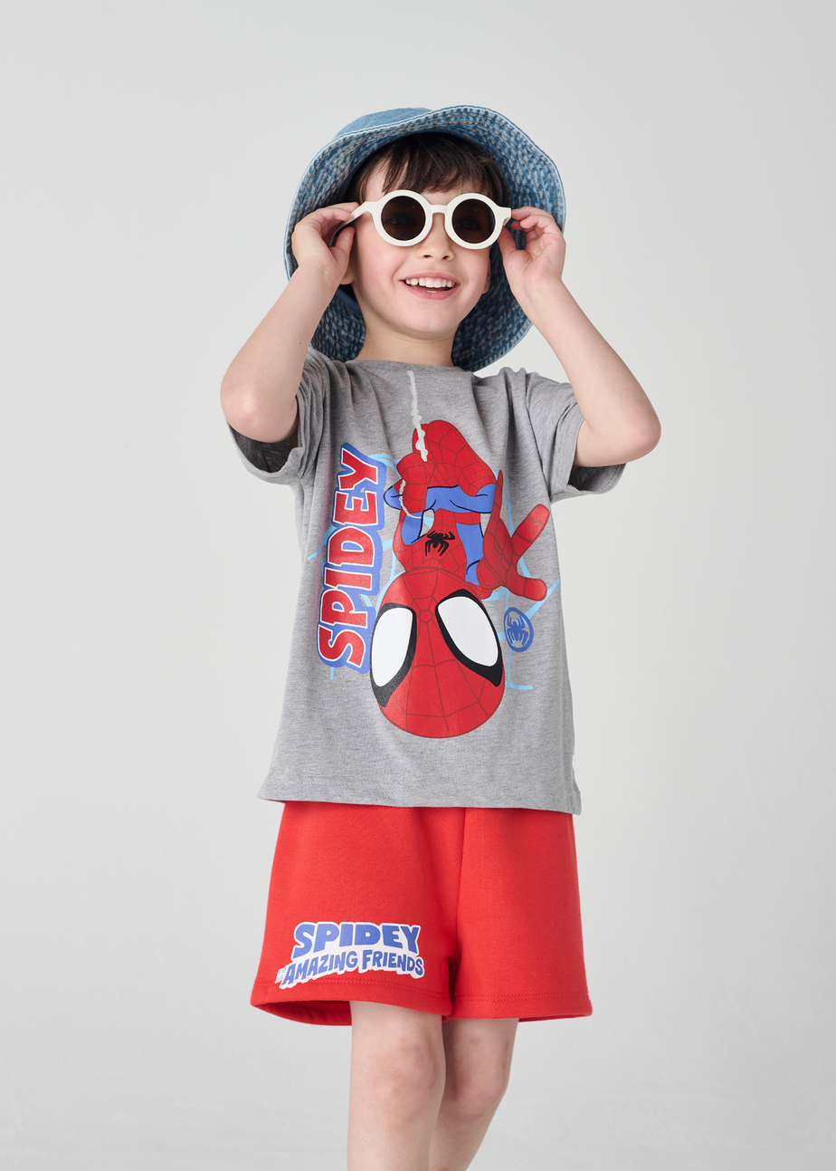 Marvel Grey Spidey & His Amazing Friends Daywear Set (2-6 Years)