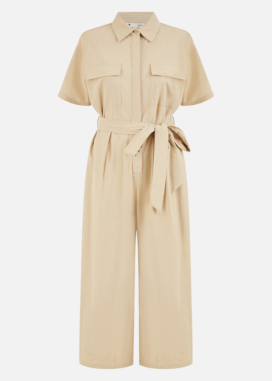 Yumi Stone Utility Relaxed Fit Jumpsuit