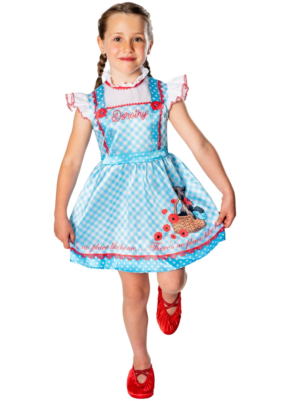 Wizard of OZ MultiColour Dorothy Child Costume (3-8 Years)