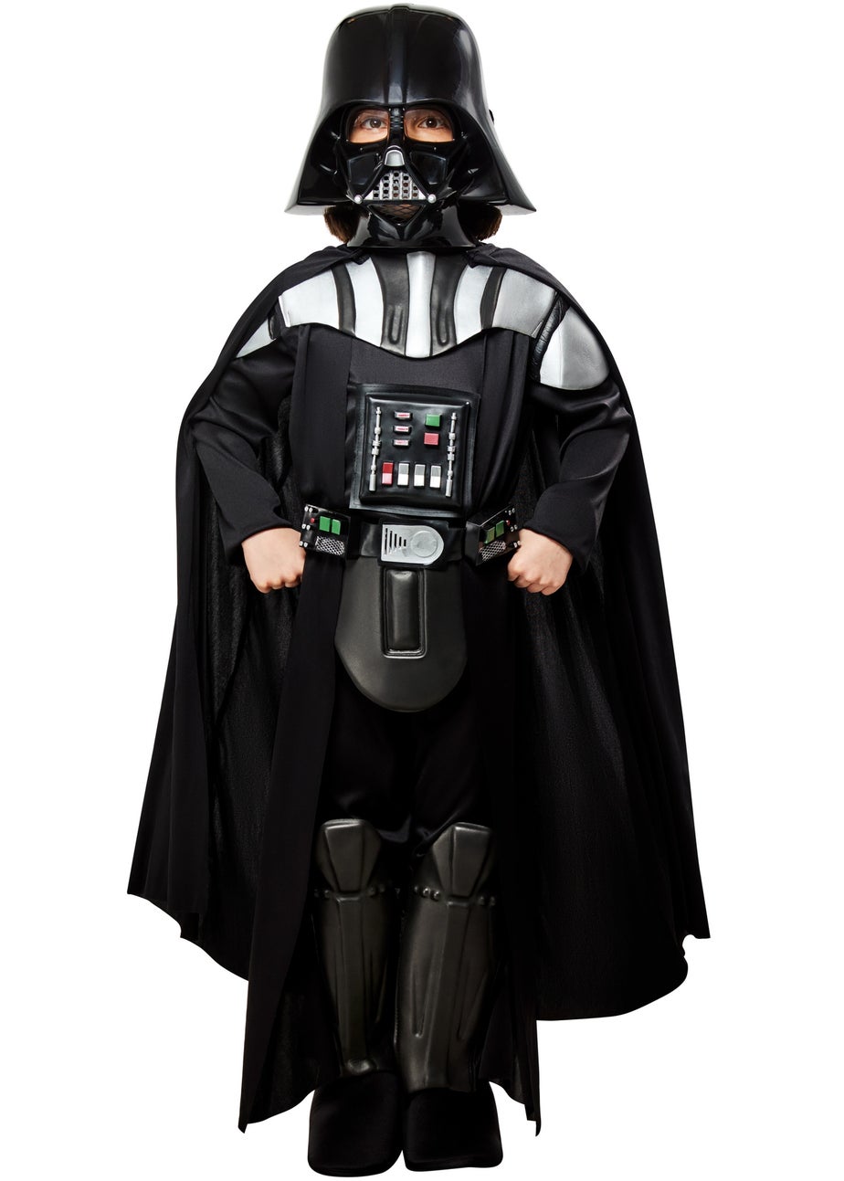Star Wars MultiColour Darth Vader Deluxe Costume Childrens (3-10 years)