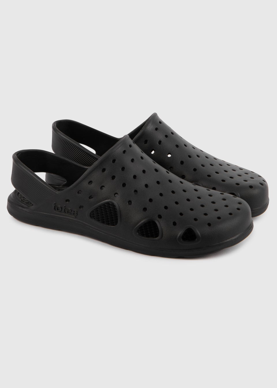 Totes Isotoner Black  Clog