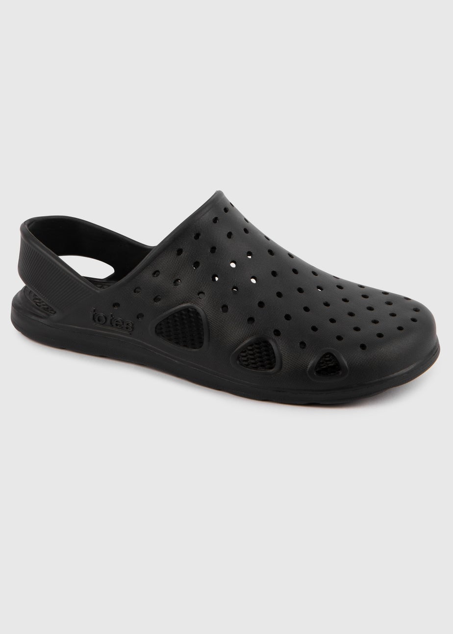 Totes Isotoner Black  Clog
