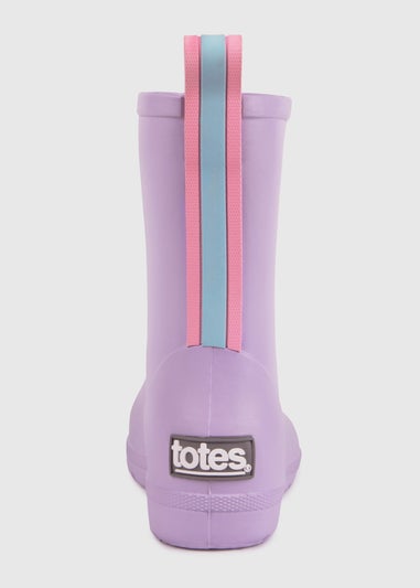 Totes Cirrus Lilac Kids Charley Rain Boot