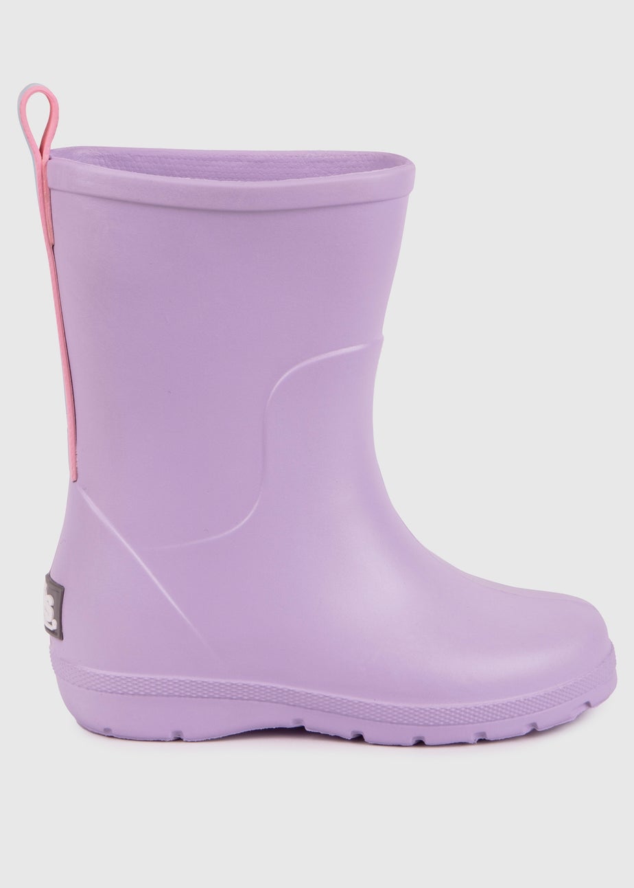 Totes Cirrus Lilac Kids Charley Rain Boot