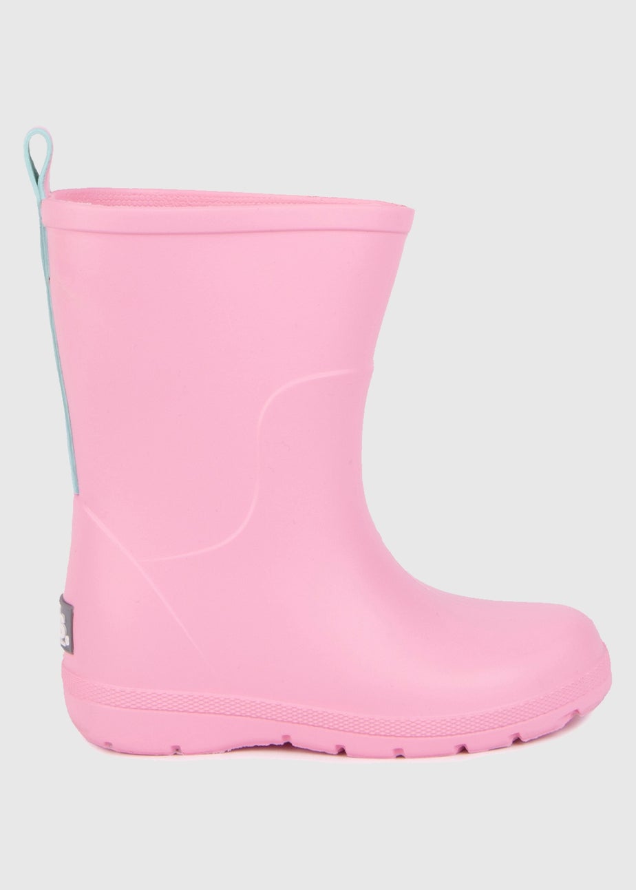 Totes Cirrus Pale Pink Kids Charley Rain Boot