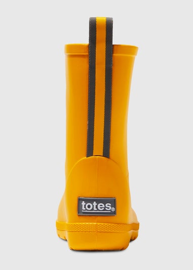 Totes Cirrus Yellow Kids Charley Rain Boot