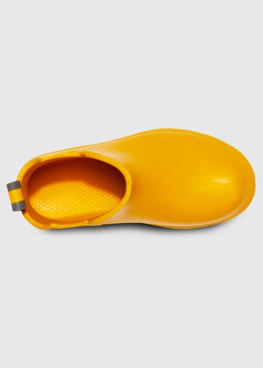 Totes Cirrus Yellow Kids Chelsea Rain Boot