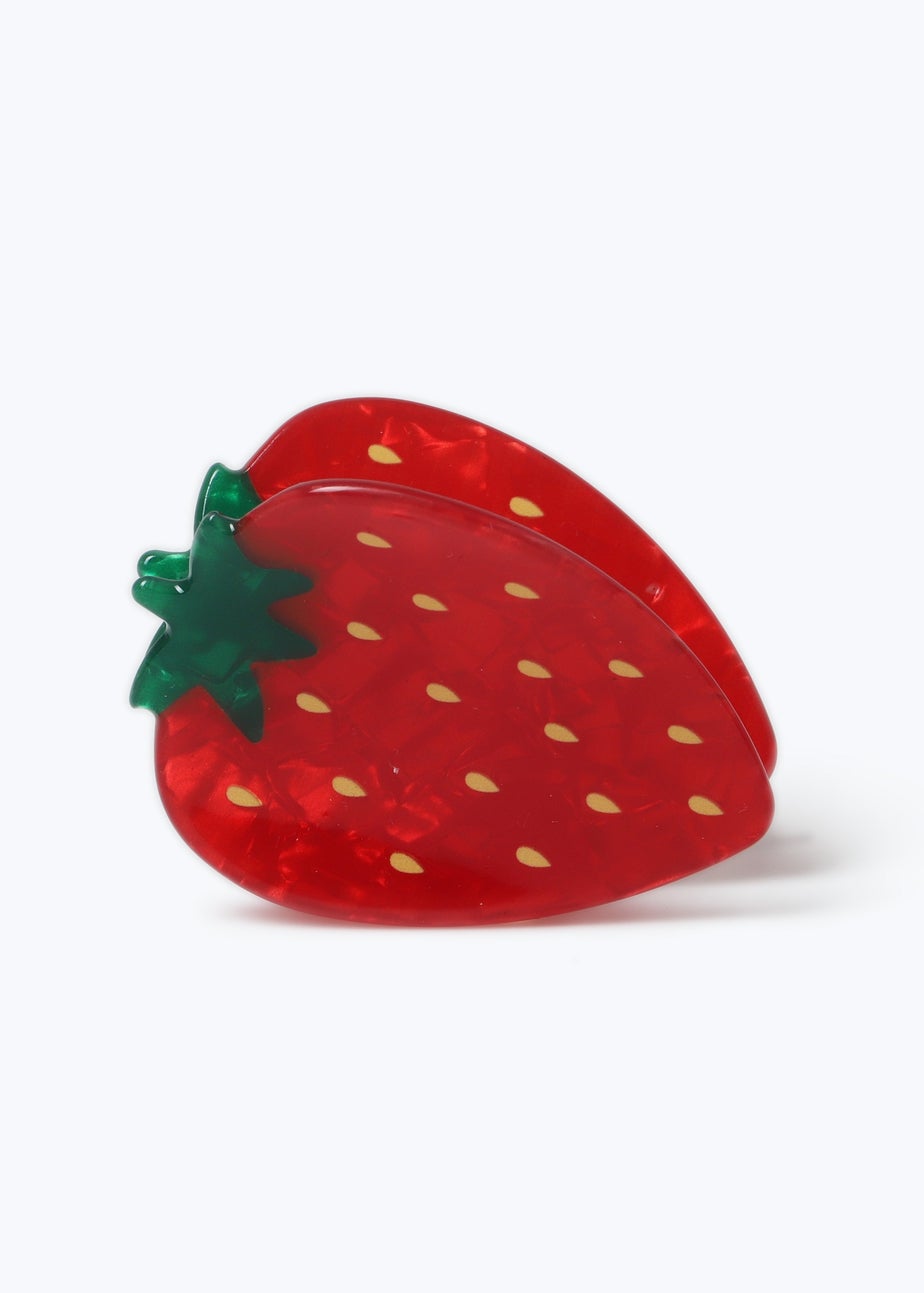 Muse Red Strawberry Claw Clip