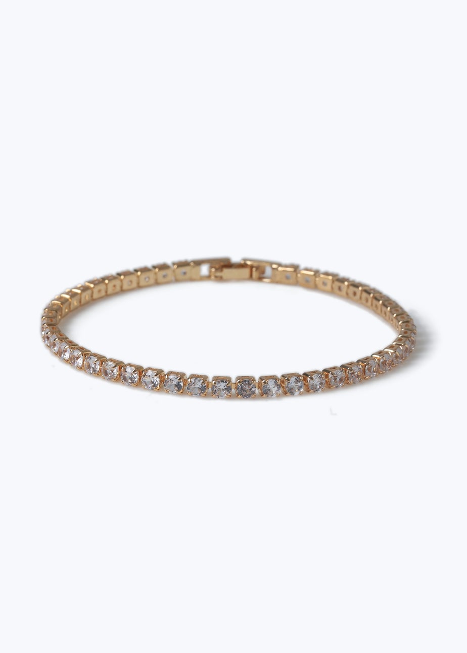 Muse Gold Tennis Bracelet