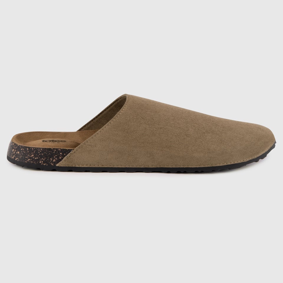 Totes Brown Microsuede Clog