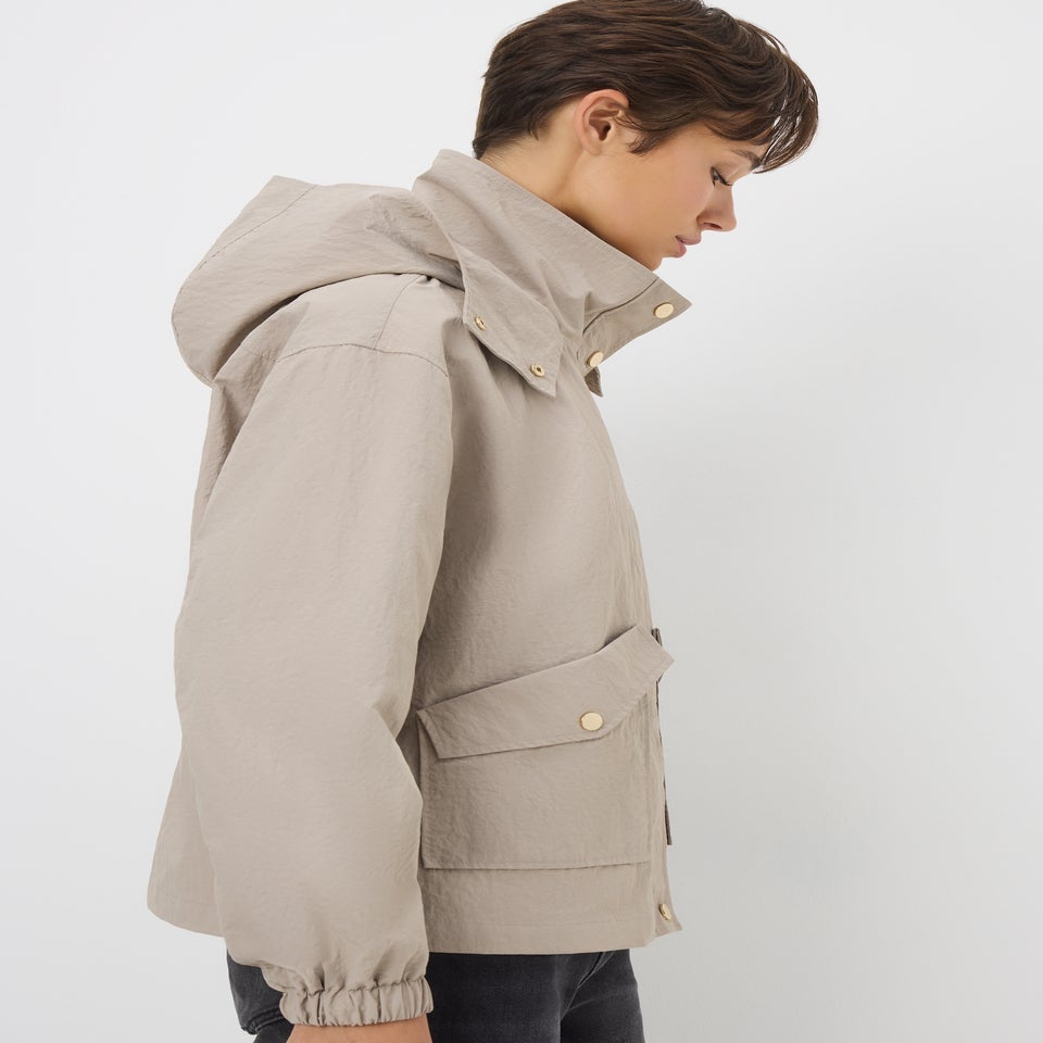 Stone Short Utility Jacket