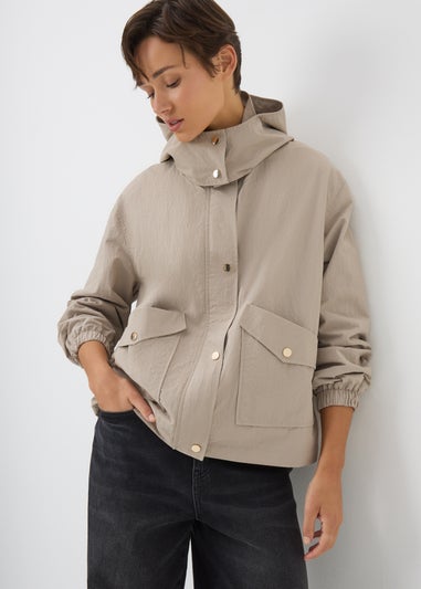 Stone Short Utility Jacket