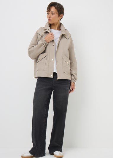 Stone Short Utility Jacket