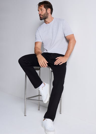 Black Slim Fit Comfort Jeans