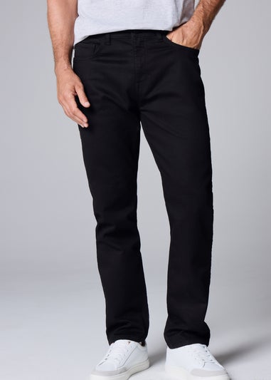 Black Slim Fit Comfort Jeans
