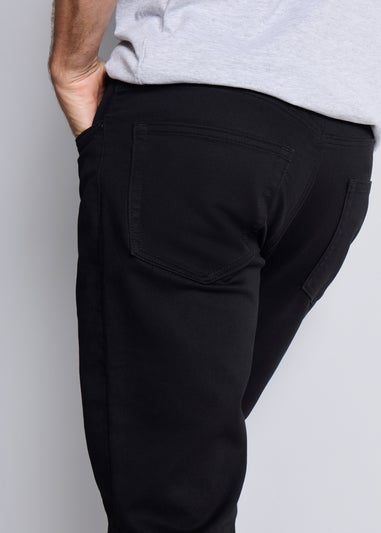 Black Slim Fit Comfort Jeans