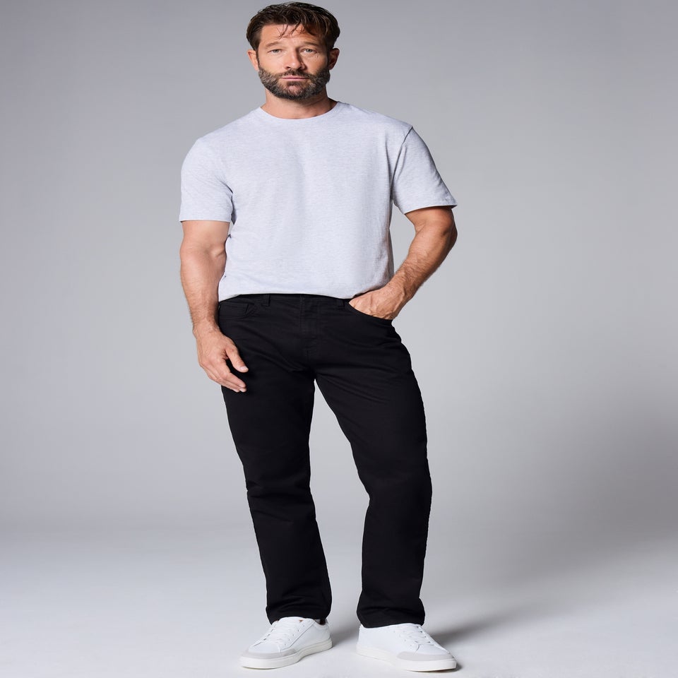 Black Slim Fit Comfort Jeans