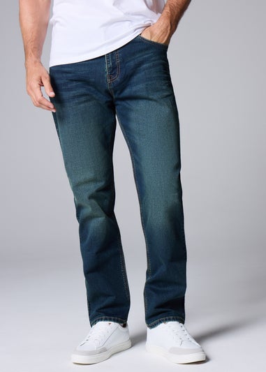 Green Cast Comfort Denim Slim Fit Jeans
