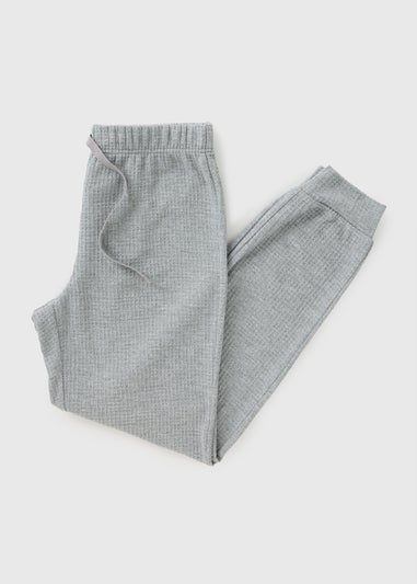 Grey Waffle Pyjama Bottoms