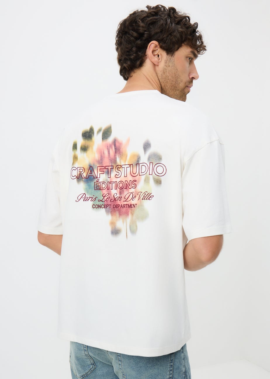 White Editions Floral T-Shirt