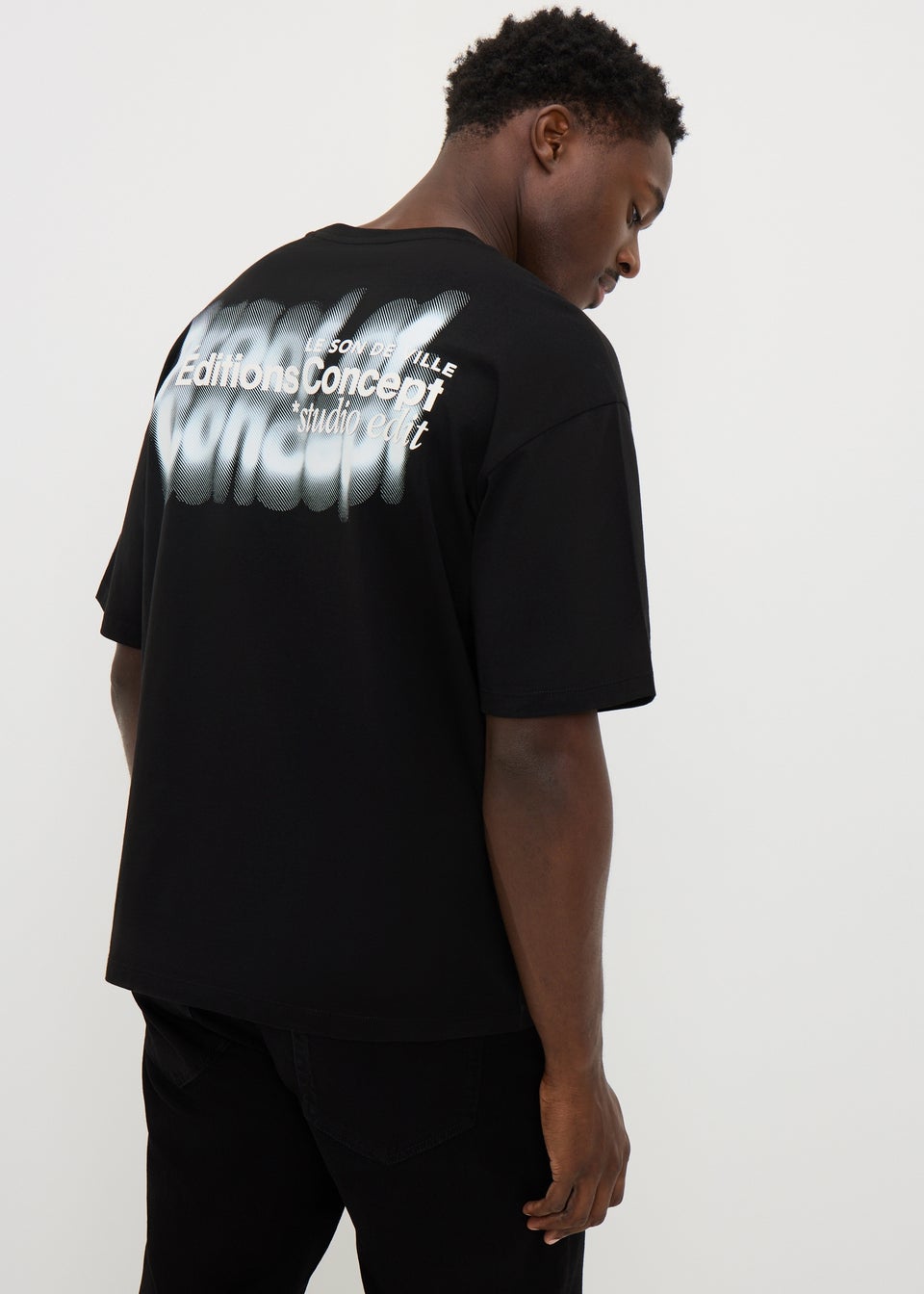 Black Editions Blurred Concept T-Shirt