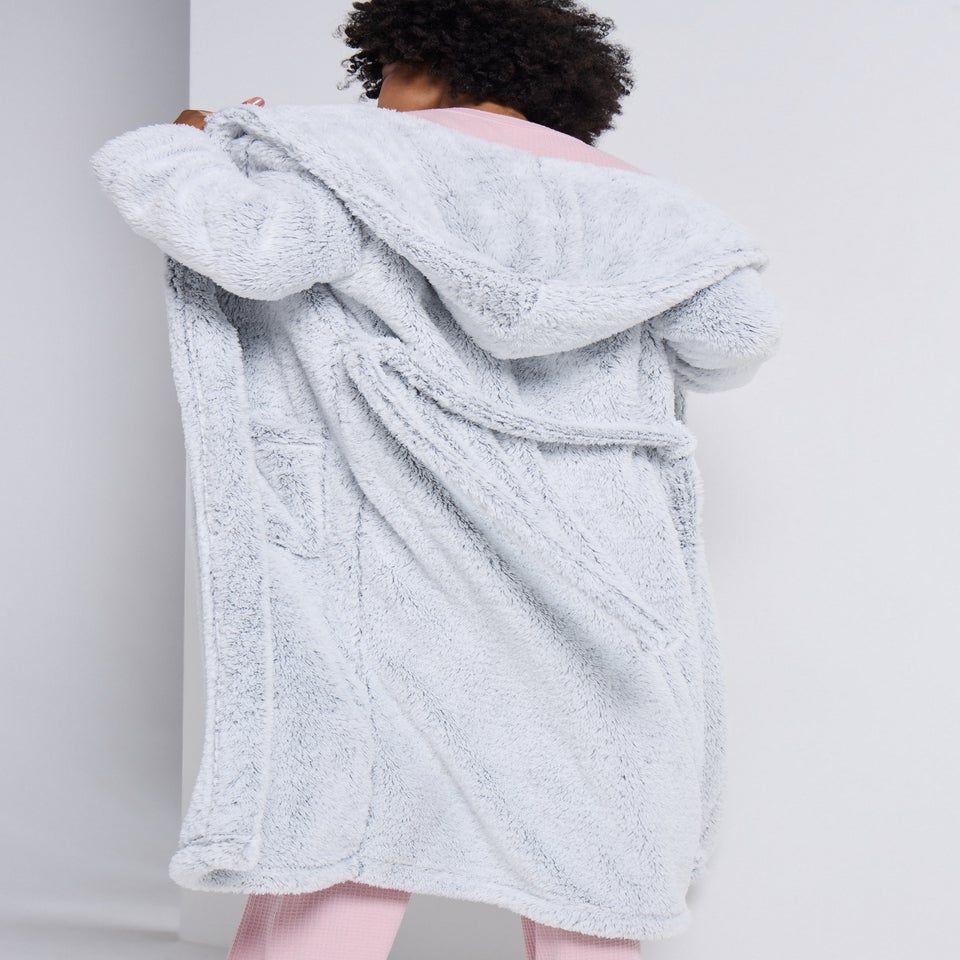 Grey Hollie Dressing Gown