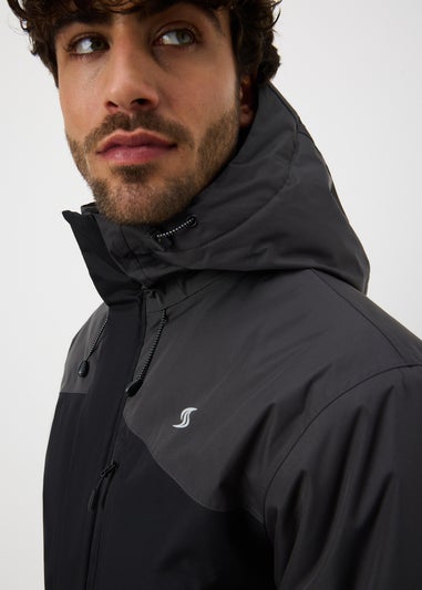 Souluxe Charcoal Waterproof Outdoor Jacket