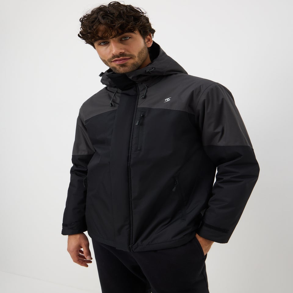 Souluxe Charcoal Waterproof Outdoor Jacket