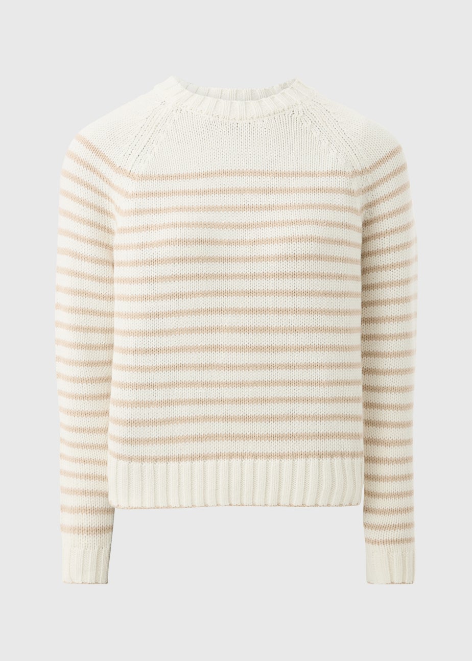 Cream Stripe Jumper