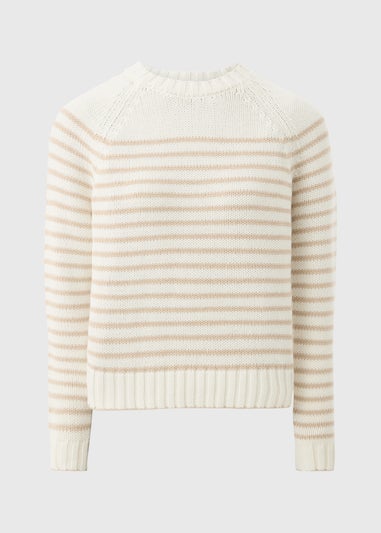 Cream Stripe Jumper