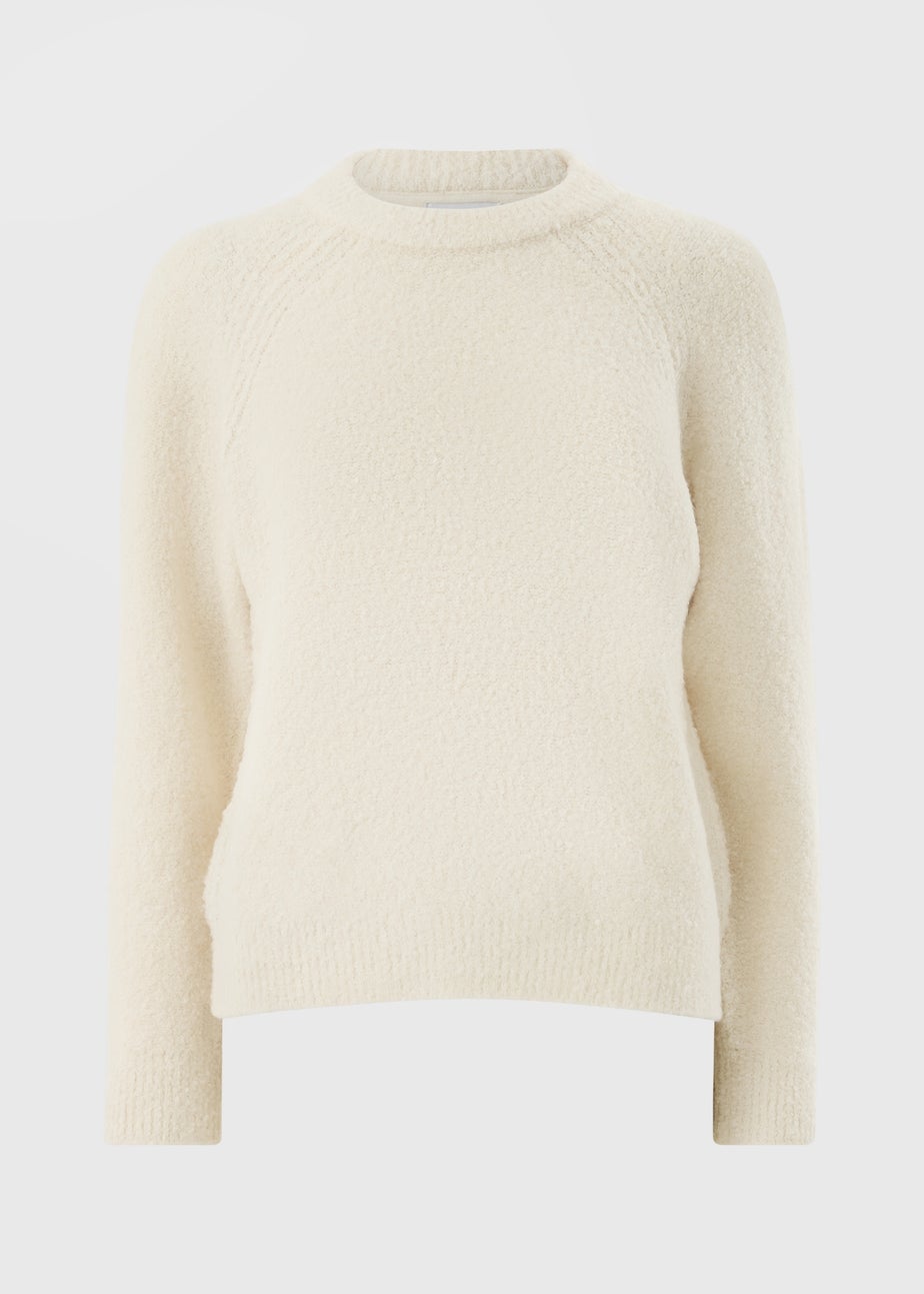 Cream Boucle Jumper