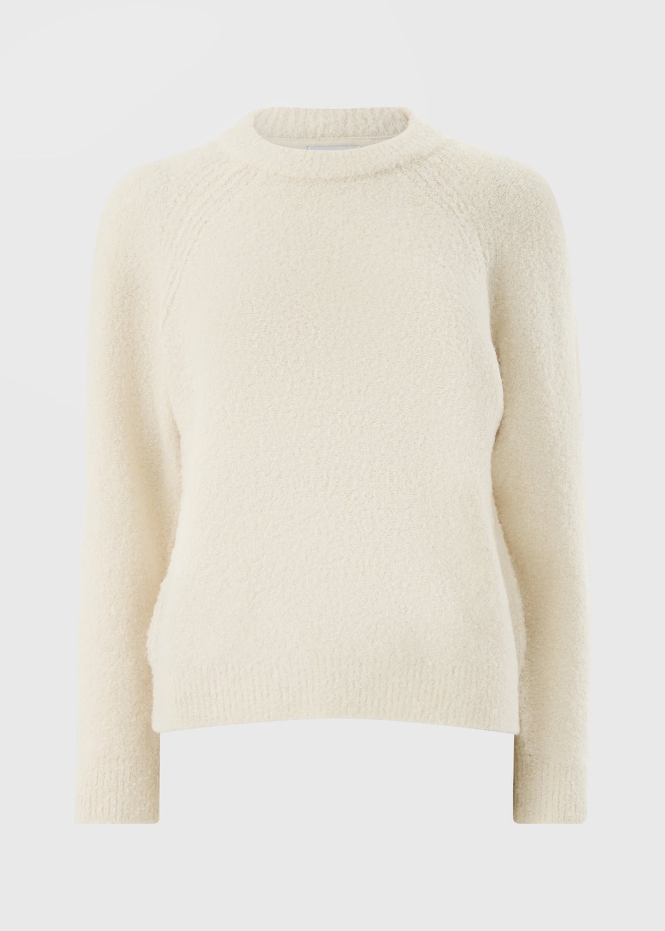 Cream Boucle Jumper