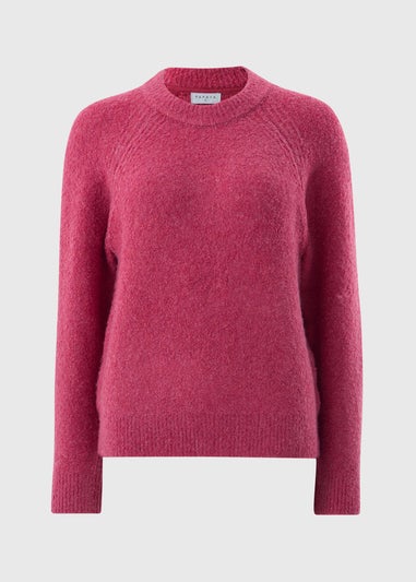 Pink Boucle Jumper