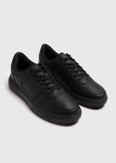 Black Basic Trainers