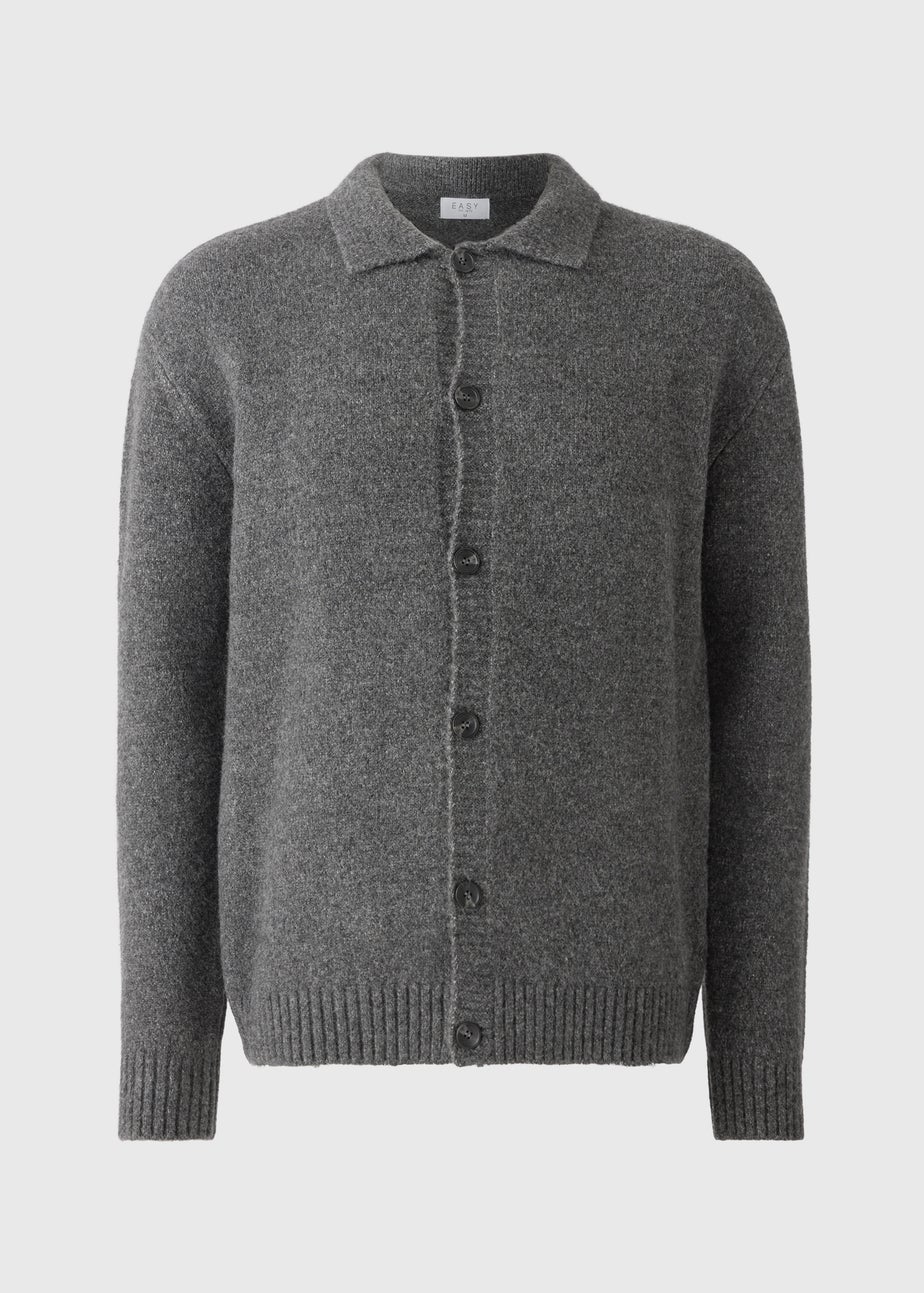 Cosy Charcoal Cardigan