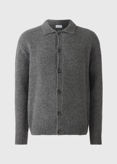 Cosy Charcoal Cardigan