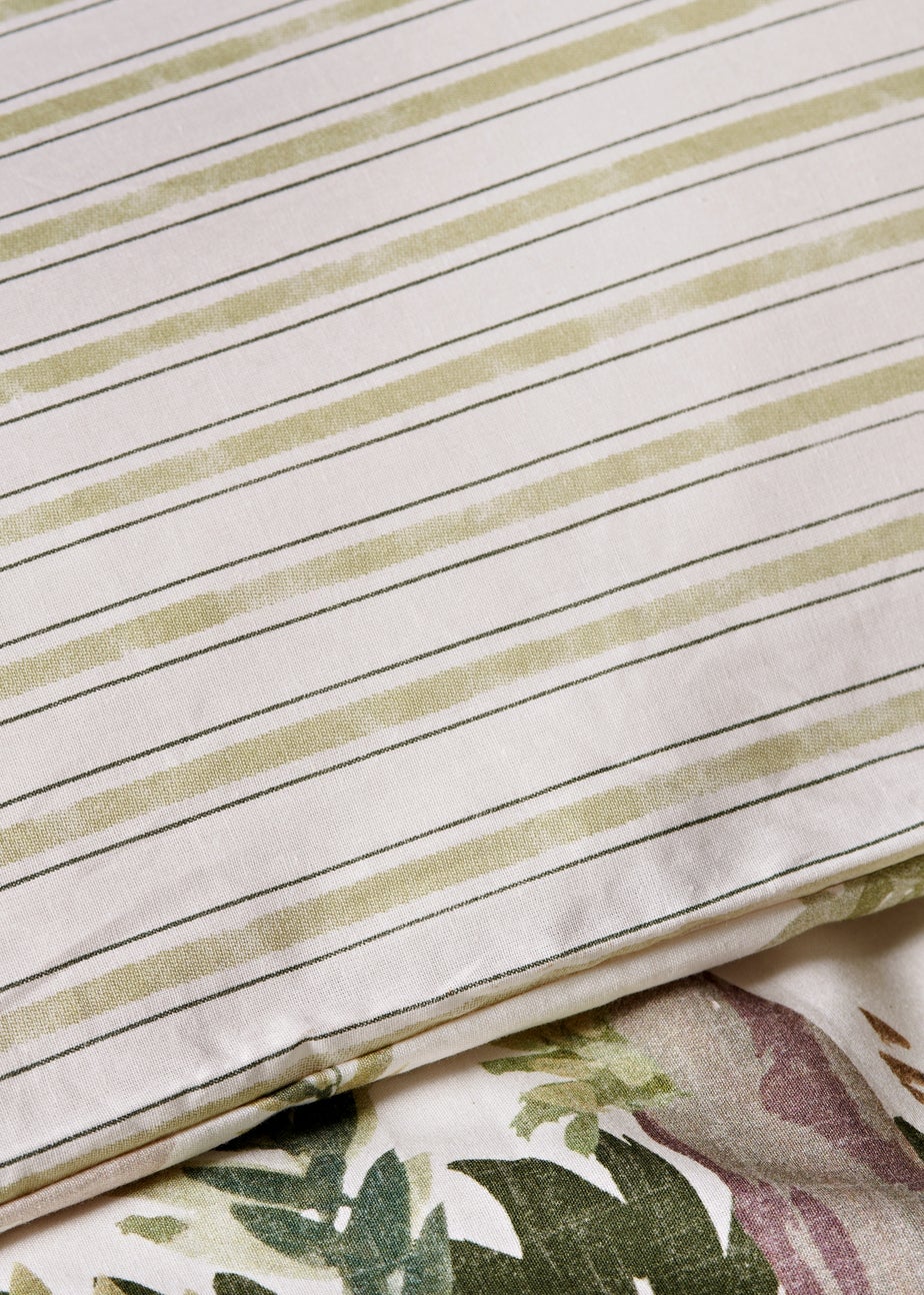 Green Woodland Toile Duvet Set