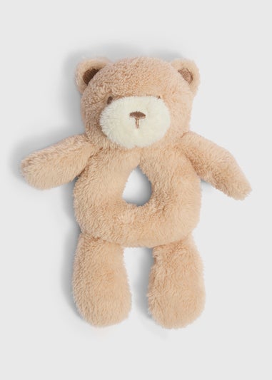 Beige Bear Rattle